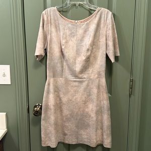 Alexis faux leather mini dress